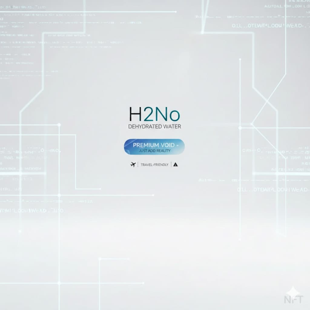 H2No Dehydrated Water logo